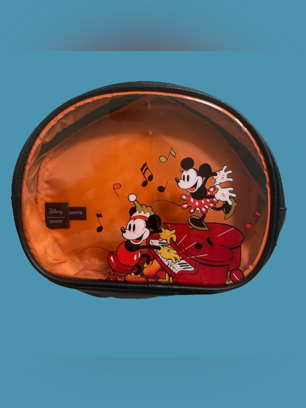 Disney Loungefly Mickey and Minnie Makeup Accessory Bag